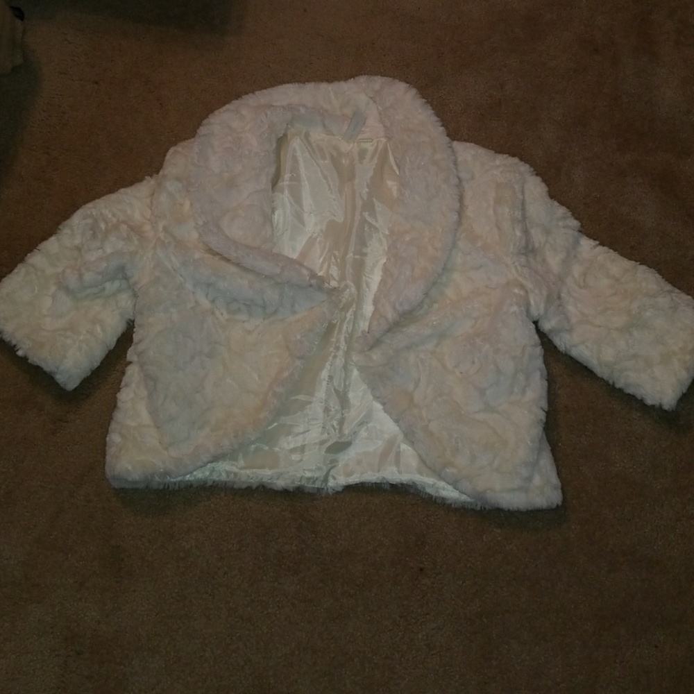 White Furry Overcoat